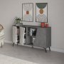 HANAH HOME Komoda Fione 150 Retro siva - slika 3