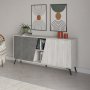 HANAH HOME Komoda Fione 180 Ancient White - slika 2