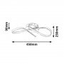 RABALUX Aniela 2187 LED 20 W Plafonjera - slika 3