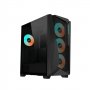 GIGABYTE C301 V2 Crno midi kuciste sa providnom stranicom - slika 1