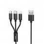 REMAX RC-131 3u1 TypeC/Micro/Lightning USB data kabl - slika 1
