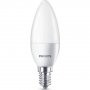 PHILIPS LED sijalica 5W (40W) B35 E14 WW 2700K FR ND 1PF/12 - slika 1