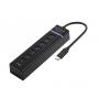MS USB HUB A300, 7XUSB3.0 - slika 1