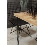 HANAH HOME Trpezarijski sto boja drveta - slika 3