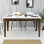 HANAH HOME Trpezarijski sto Milan 514 Walnut White - slika 3