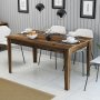 HANAH HOME Trpezarijski sto Milan 516 Walnut - slika 2
