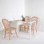 HANAH HOME Trpezarijski sto Alfeios WhiteWhite - slika 2