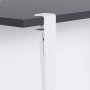 HANAH HOME Trpezarijski sto Eurotas AnthraciteWhite - slika 5