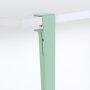 HANAH HOME Trpezarijski sto Eurotas WhiteMint Green - slika 5
