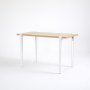 HANAH HOME Trpezarijski sto Eurotas WoodenWhite - slika 1
