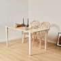HANAH HOME Trpezarijski sto Eurotas WoodenWhite - slika 2