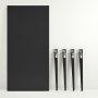 HANAH HOME Trpezarijski sto Pineios AnthraciteBlack - slika 4