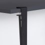 HANAH HOME Trpezarijski sto Pineios AnthraciteBlack - slika 5
