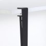 HANAH HOME Trpezarijski sto Pineios WhiteBlack - slika 5