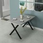 HANAH HOME Trpezarijski sto Brayn Grey - slika 4