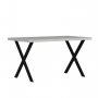 HANAH HOME Trpezarijski sto Brayn Grey - slika 1
