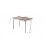 HANAH HOME Trpezarijski sto Polo 1302 - slika 3