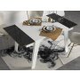 HANAH HOME Trpezarijski sto Ravenna White - slika 3