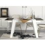 HANAH HOME Trpezarijski sto Ravenna White - slika 4
