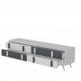 HANAH HOME TV polica Eva Anthracite White (851AVH3074) - slika 2