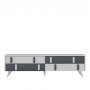 HANAH HOME TV polica Eva Anthracite White (851AVH3074) - slika 1