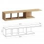 HANAH HOME TV polica Pan DEC0069 (393MRD1265) - slika 3