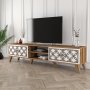 HANAH HOME TV polica Class Walnut White (845HCT3005) - slika 3