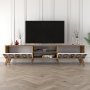 HANAH HOME TV polica Class Walnut White (845HCT3005) - slika 4