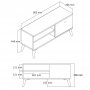 HANAH HOME TV polica Retro 1554 (389MZA1152) - slika 5