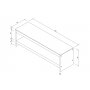 HANAH HOME TV polica TV301 (552NOS1510) - slika 5