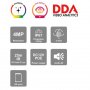 PROVISION DL-340IPERN-36 IP kamera Turret 4Mp Eye-sight RAINBOW - slika 3