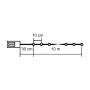 MUSICMAN Lampice za jelku sa 100 toplo belih LED dioda ML-C2012 - slika 3