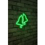 WALLXPERT LED novogodišnja dekoracija BELLS, zelena (395NGR1970) - slika 2