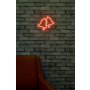 WALLXPERT Novogodišnja LED rasveta, Bells Red - slika 3