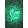 WALLXPERT Novogodišnje LED osvetljenje Merry Christmas Green (395NGR1950) - slika 2