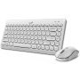 GENIUS LuxeMate Q8000 Wireless USB YU bela tastatura + miš - slika 1