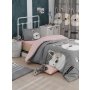 L`ESSENTIEL MAISON Komplet posteljina (160 x 220) Tavsancık Light Brown Grey Pink - slika 1