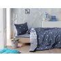 L`ESSENTIEL MAISON Komplet posteljina (160 x 220) Ucgen Blue - slika 1