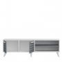 HANAH HOME TV polica Noyan White Anthracite (327ODS1116) - slika 4