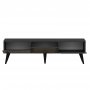 HANAH HOME TV polica Veas Anthracite Walnut (327ODS1135) - slika 5