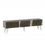 HANAH HOME TV polica Veas Marble Walnut (327ODS1134) - slika 1