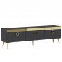 HANAH HOME TV polica Safar Anthracite (327ODS1126) - slika 1