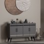 HANAH HOME TV polica Ilda Anthracite (327ODS1133) - slika 4