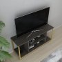 HANAH HOME TV polica Rinaldo Dark Grey Gold (322RTC2225) - slika 4