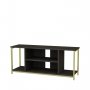 HANAH HOME TV polica Rinaldo Dark Grey Gold (322RTC2225) - slika 1