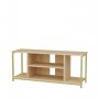 HANAH HOME TV polica Rinaldo Oak Gold (322RTC2223) - slika 1