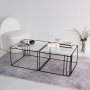 HANAH HOME Sto za dnevnu sobu Outline Black - slika 5