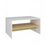 HANAH HOME Sto za dnevnu sobu Apollon White Sapphire Oak - slika 1