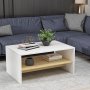 HANAH HOME Sto za dnevnu sobu Apollon White Sapphire Oak - slika 2