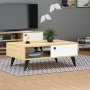 HANAH HOME Sto za dnevnu sobu Athena Sapphire Oak White - slika 3